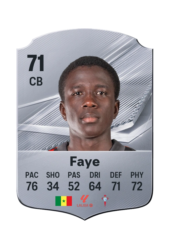 Abdoulaye Faye، بطاقة Common، بتقييم 71