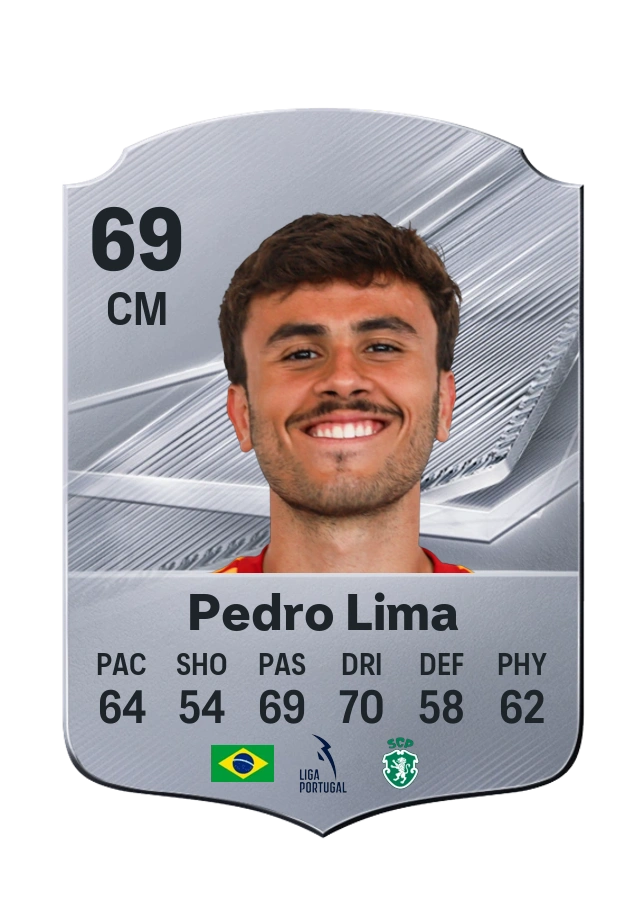 Pedro Lima, Common kartı, reyting 69