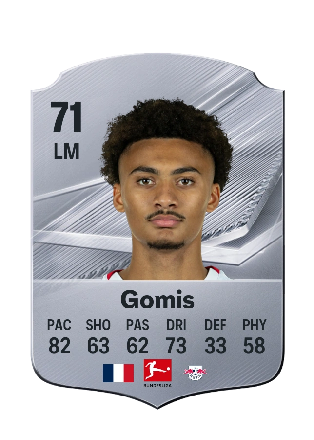 Tidiam Gomis, Common kartı, reyting 71