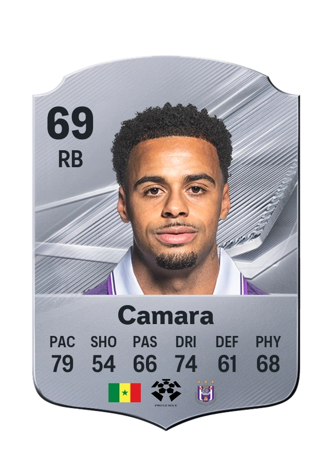 Ilay Camara, Common card, rated 69