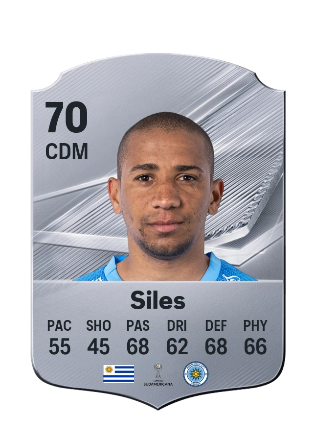 Carta Common de Pablo Siles, overall 70