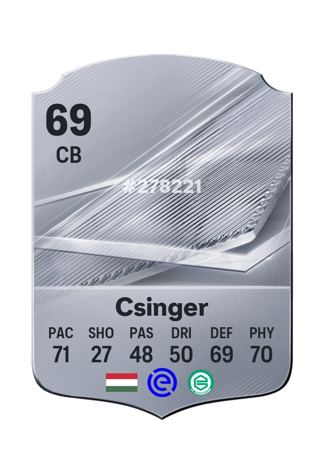 Carta Common de Márk Csinger, overall 69