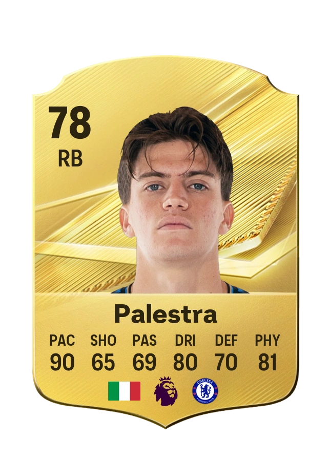 Marco Palestra, Common card, rated 78