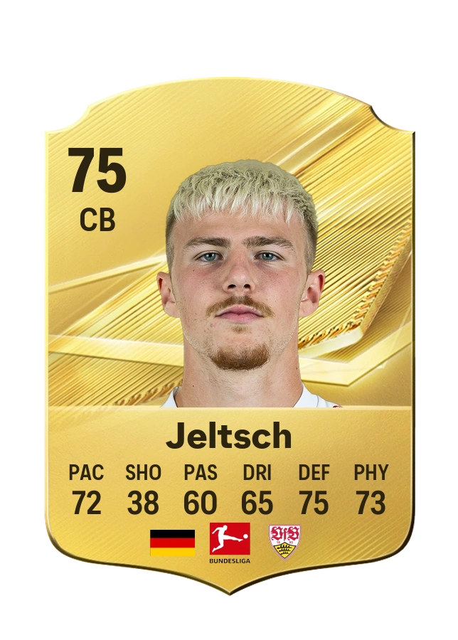 Finn Jeltsch, Common card, rated 75