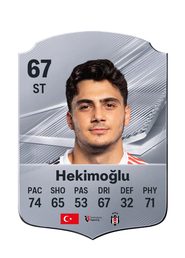 Mustafa Erhan Hekimoğlu, Common kartı, reyting 67