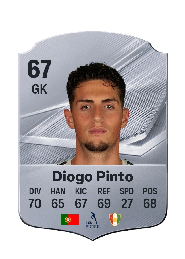 Carta Common de Diogo Pinto, valoración 67