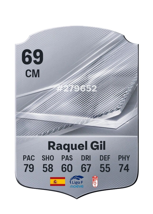 Raquel Gil, karta Common, ocena 69