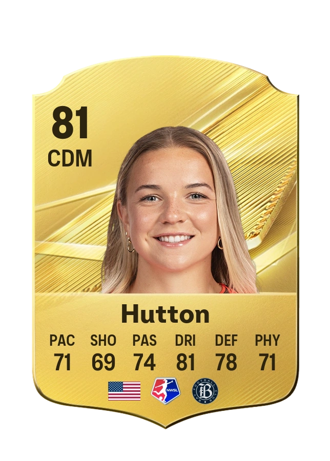 Carta Common di Claire Hutton, valutazione 81