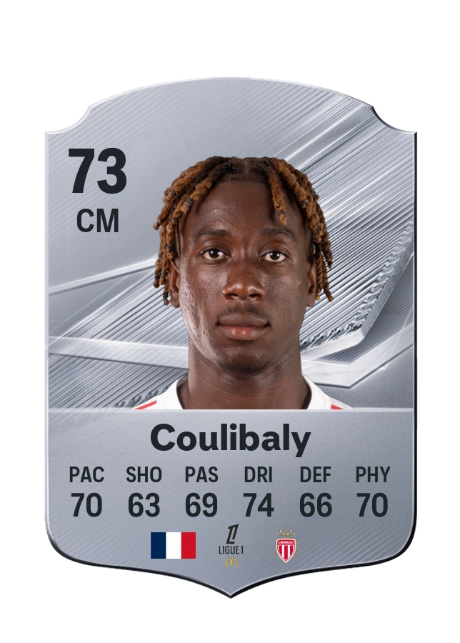 Mamadou Coulibaly, Common card, rated 73
