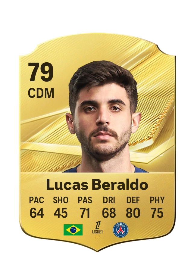 Lucas Beraldo, Common card, rated 79