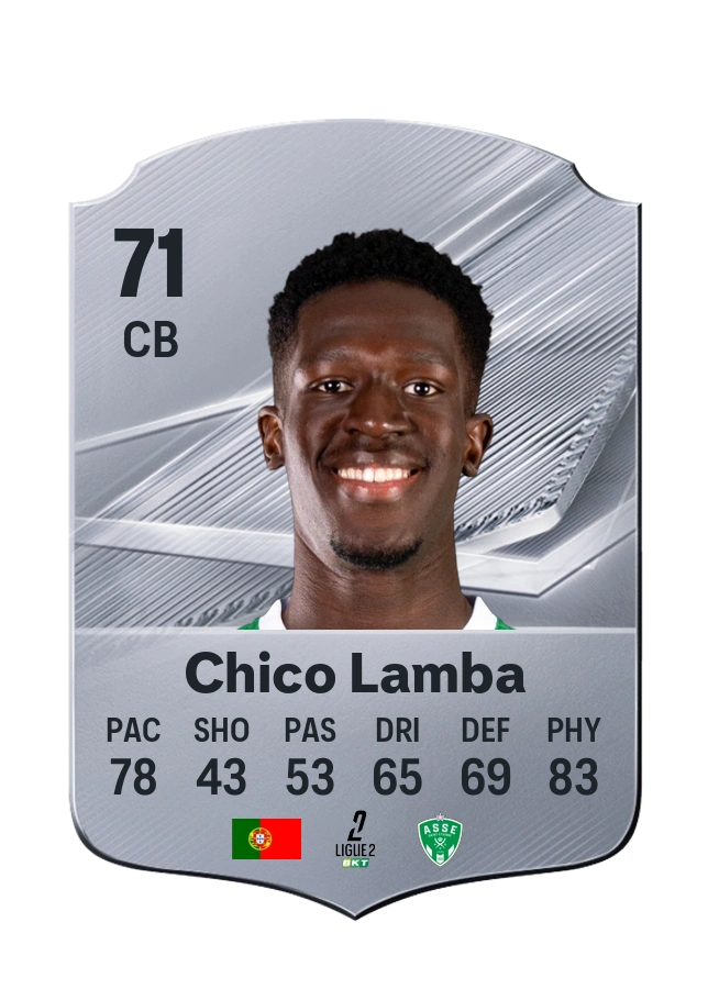 Chico Lamba, karta Common, ocena 71