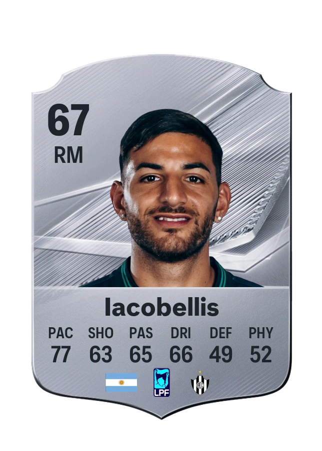 Marco Iacobellis, Common card, rated 67