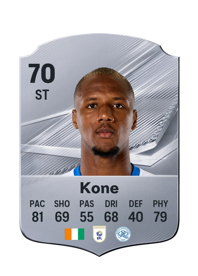 Carta Common di Richard Kone, valutazione 70