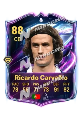 Ricardo Carvalho, Base Hero card, rated 88
