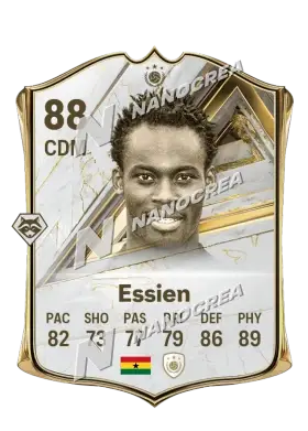 Carta Base Icon de Michaël Essien, overall 88