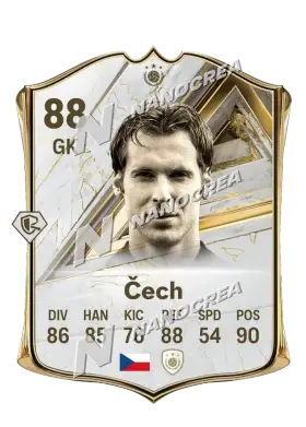 Carta Base Icon di Petr Čech, valutazione 88