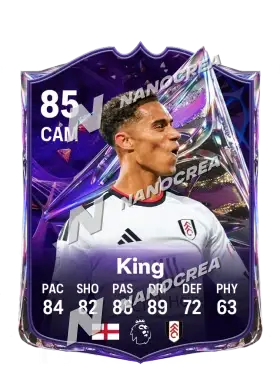 Josh King, Future Stars card, rated 85