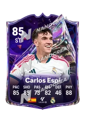 Carta Future Stars di Carlos Espí, valutazione 85