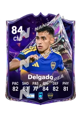 Milton Delgado, Future Stars card, rated 84