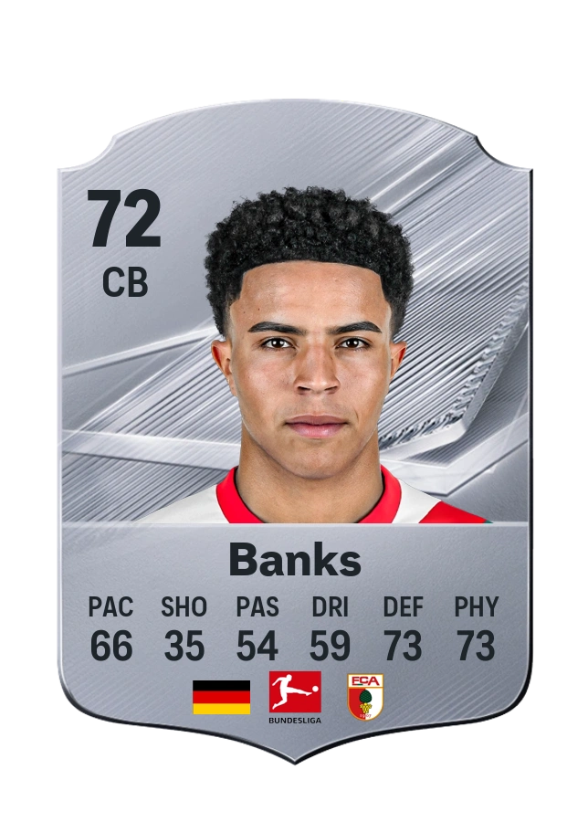 Noahkai Banks, Common card, rated 72