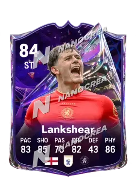 Will Lankshear، بطاقة Future Stars، بتقييم 84
