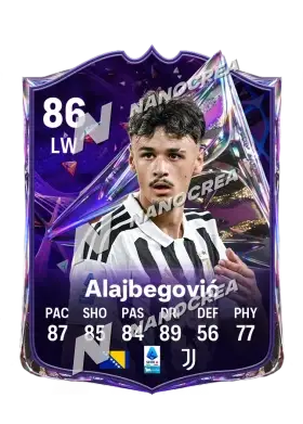 Kerim Alajbegović, Future Stars card, rated 86