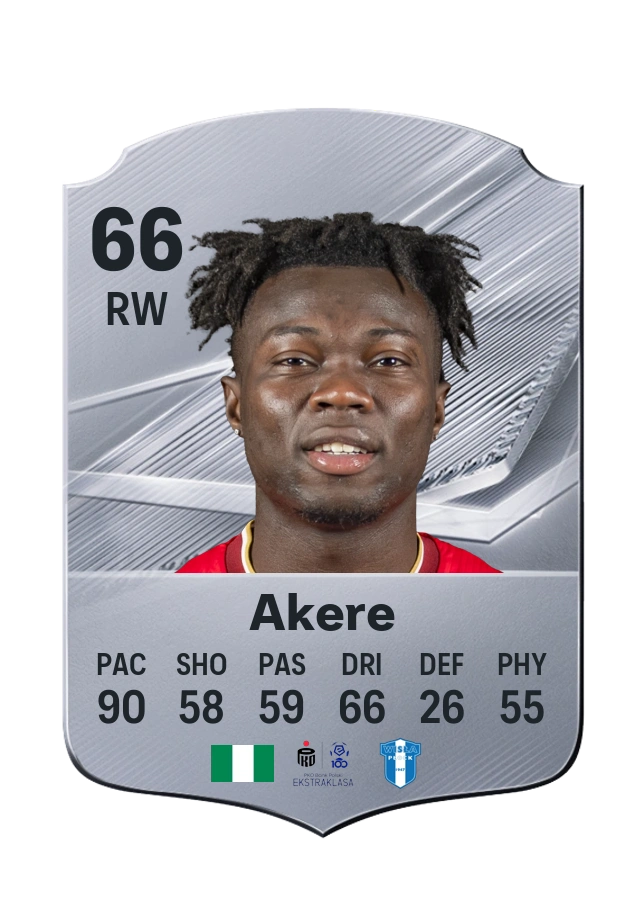 Samuel Akere, karta Common, ocena 66
