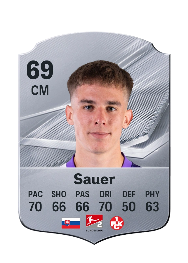 Carta Common de Mário Sauer, overall 69
