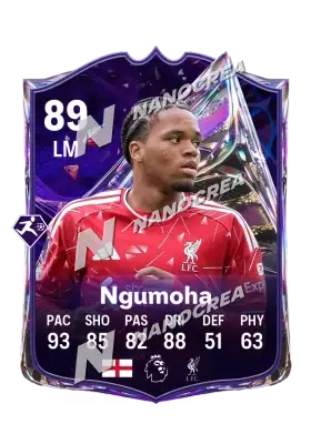Future Stars-Karte von Rio Ngumoha, Wertung 89