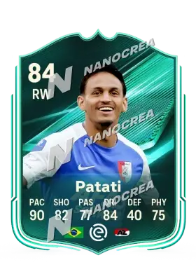 Patati, Squad Foundations kartı, reyting 84