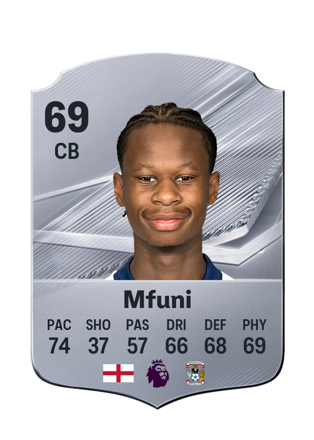 Stephen Mfuni, karta Common, ocena 69