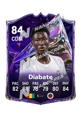 Ousmane Diabate, Future Stars card, rated 84