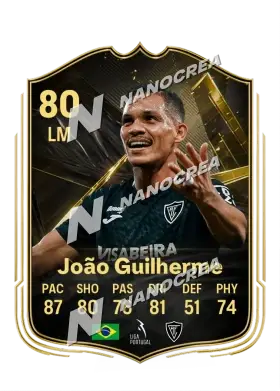João Guilherme, Team of the Week card, rated 80