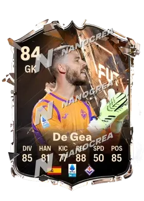 De Gea, Festival of Football: National Pride Red card, rated 84