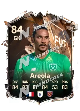 Alphonse Areola, Festival of Football: National Pride Red card, rated 84