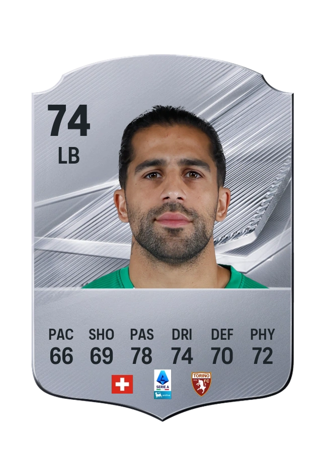 Card 50525000, Common card, rated 74