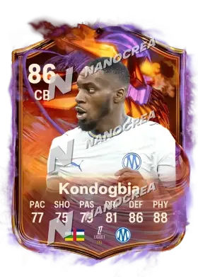 Geoffrey Kondogbia, Ultimate Scream card, rated 86