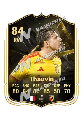 Florian Thauvin, Team of the Week card, rated 84