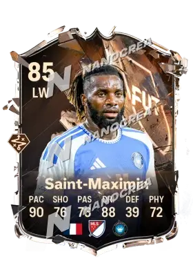 Allan Saint-Maximin, Festival of Football: National Pride Red card, rated 85