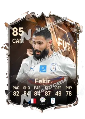 Carte Festival of Football: National Pride Red de Nabil Fekir, note 85
