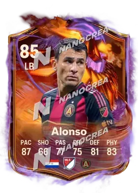 Junior Alonso, Ultimate Scream card, rated 85