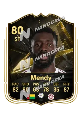 Alexandre Mendy, karta Team of the Week, ocena 80
