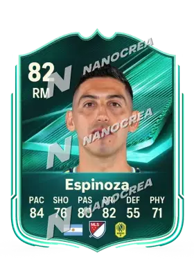 Cristian Espinoza, Squad Foundations kartı, reyting 82