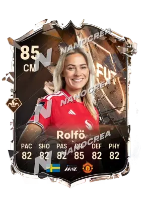 Fridolina Rolfö, Festival of Football: National Pride Red card, rated 85
