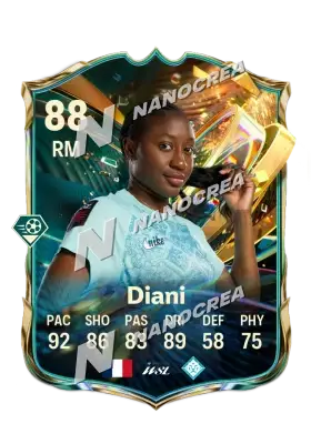 Kadidiatou Diani, karta Destined for Glory, ocena 88