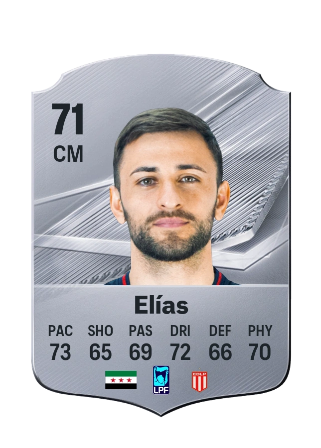 Carta Common de Jalil Elías, overall 71