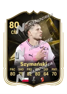 Sebastian Szymański, Team of the Week-kaart, rating 80