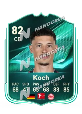 Robin Koch, karta Squad Foundations, ocena 82
