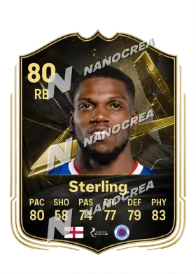 Dujon Sterling, karta Team of the Week, ocena 80