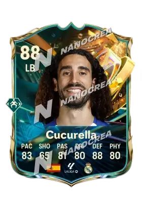 Carta Destined for Glory di Cucurella, valutazione 88